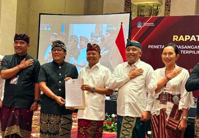 KPU Bali Tetapkan Koster-Giri sebagai Gubernur dan Wagub Terpilih 2024