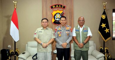 Kapolda Bali dan Waka Kordalops Satgas PMK Bahas Kasus dan Pengendalian
