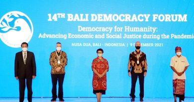 Gubernur Koster Hadiri Pembukaan Bali Democracy Forum 2021