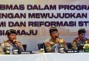 Kapolda Bali Hadiri Pembukaan Rakernis Baharkam Polri 2022