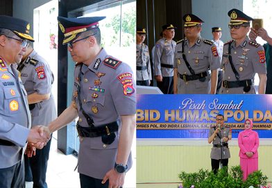 Polda NTB Gelar Acara Pisah Sambut Kabid Humas