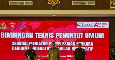 JAM-Pidum Kejagung Gelar Bimtek Keadilan Restoratif dan Pelestarian Karbon Biru