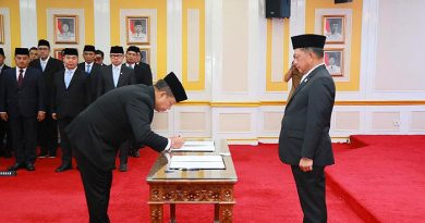 Irjen Pol (Purn) SM Mahendra Jaya Resmi Dilantik sebagai Irjen Kemendagri