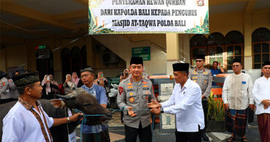 Sambut Iduladha 1447 H, Polda Bali Salurkan Puluhan Hewan Kurban untuk Masyarakat