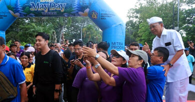 May Day 2026 di Bali Berlangsung Harmonis, Koster Tekankan Kolaborasi Pekerja dan Pengusaha