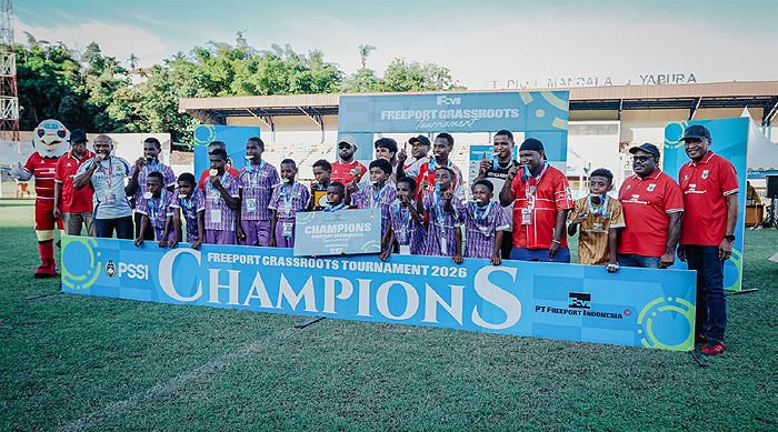 PSSI dan Freeport Gelar Turnamen Sepak Bola Usia Dini di Papua, Perkuat Fondasi Talenta Muda