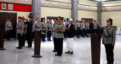 Kapolda Bali Pimpin Sertijab PJU, Tekankan Inovasi dan Pelayanan Presisi
