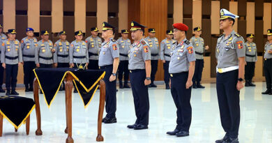 Kapolri Pimpin Kenaikan Pangkat 41.578 Personel, Empat Perwira Resmi Sandang Bintang Tiga
