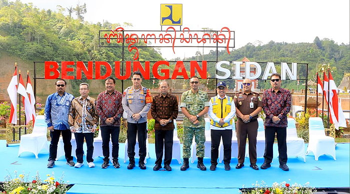 Pemerintah Percepat Bangun Ketahanan Air Nasional, Bendungan Sidan Resmi Beroperasi untuk Bali