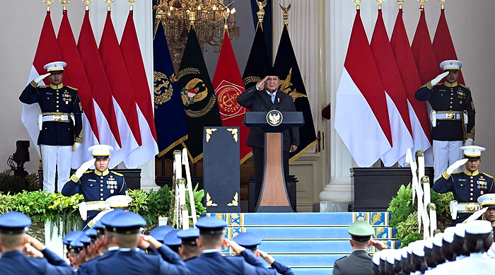 Presiden Prabowo Lantik 1.177 Perwira Remaja TNI-Polri, Tegaskan Pangkat Pertama adalah Amanah dan Kepercayaan Rakyat