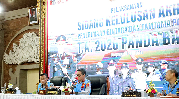 Rekrutmen Polri 2026 Polda Bali Bersih dan Transparan, Wakapolda: Junjung Tinggi Prinsip BETAH dan AntikKN