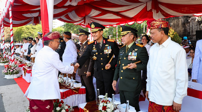 Kapolda Bali Hadiri HUT ke-68 Provinsi Bali, Perkuat Sinergi Jaga Bali