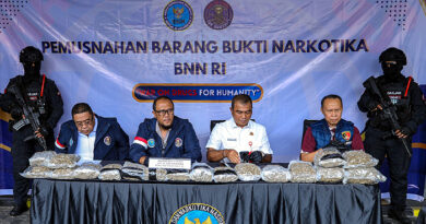 14,6 Kg Ganja Disita BNN dari WN China Transit di Soekarno-Hatta