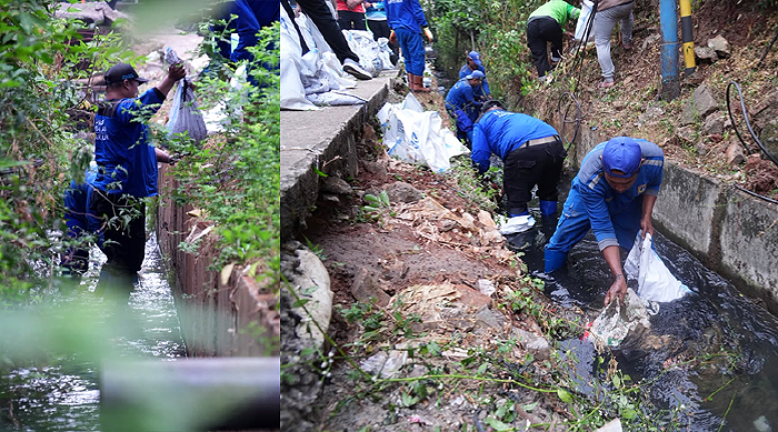 Jelang Musim Hujan, Pemko Jaktim Gelar Kegiatan Gerebek Lumpur